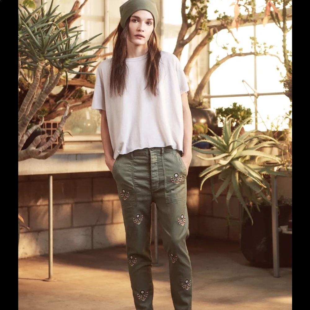 THE GREAT slouch army pant